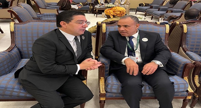 وزير الخارجية يستعرض مع نظيره المغربي المساعي المصرية الحثيثة لإنهاء العدوان الإسرائيلي على غزة ولبنان