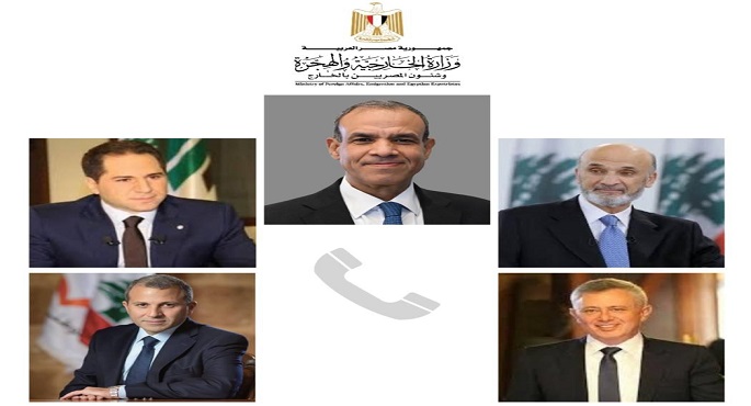 وزير الخارجية يجري اتصالات هاتفية مع عدد من القوى السياسية اللبنانية