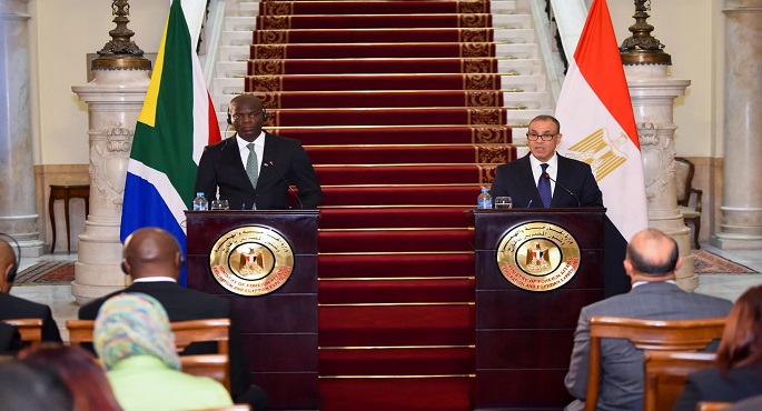 خلال مؤتمر صحفي مع وزير العلاقات الدولية الجنوب أفريقي.. عبد العاطي: استمرار العلاقات بين البلدين يعكس حرصهما علي تعزيز أواصر الأخوة