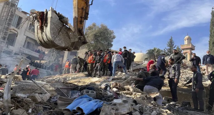 سانا: عشرات القتلى والجرحى في قصف إسرائيلي جنوبي العاصمة  دمشق