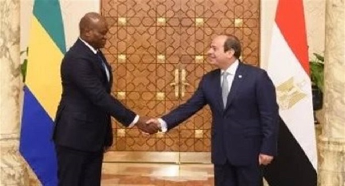 رئيس الجابون: أولي أهمية كبيرة للعلاقات الأخوية والمتميزة بين مصر والجابون منذ عام 1970