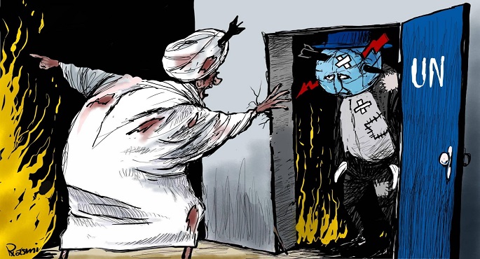 السودان تعاني والأمم المتحدة عاجزة عن مساعدتها