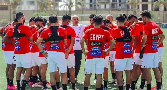 تدريب وحيد لمنتخب مصر على نجيل صناعي قبل رحلة كاب فيردي