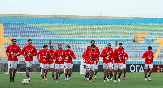 منتخب مصر يختتم تدريباته اليوم قبل لقاء بوتسوانا غدًا بختام تصفيات أمم أفريقيا