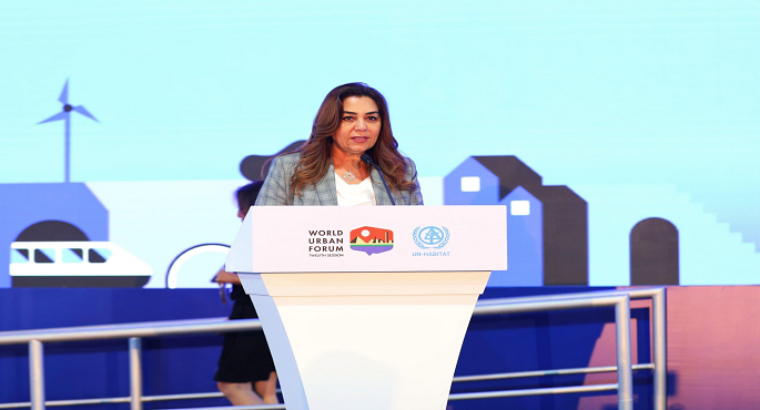 بالصور..وزيرة التنمية المحلية تفتتح جلسة حوارية هامة حول “تمويل توطين أهداف التنمية المستدامة والتمويل المحلي”