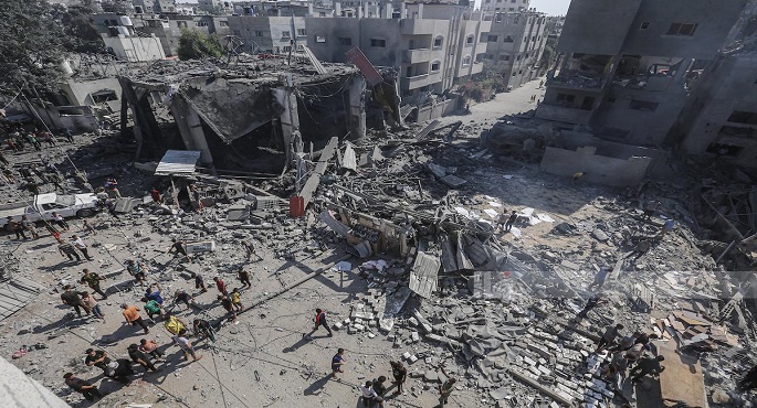 لاكروا: غزة.. حياة تحت الأنقاض