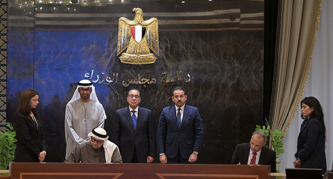 رئيس الوزراء يشهد توقيع مذكرتين مع شركة “مصدر” الإماراتية لتعزيز مشروعات الطاقة المتجددة