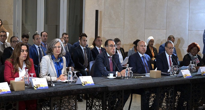 بالصور.. رئيس الوزراء يلقي كلمة خلال افتتاح المائدة المستديرة لوزراء الإسكان الأفارقة