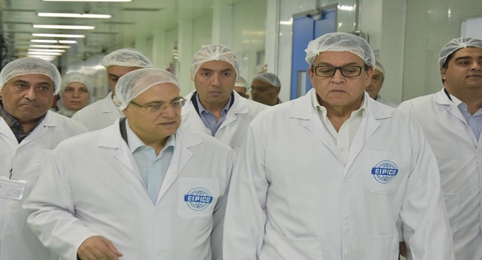 بالصور.. رئيس هيئة الدواء يتفقد مصانع إيبيكو التابعة لمجموعة أكديما برفقة وزير الصحة