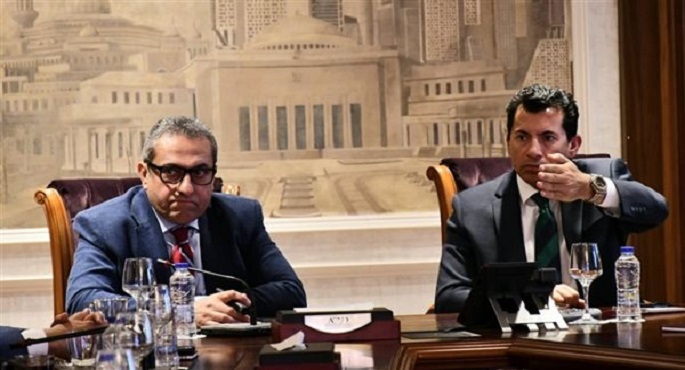 وزير الرياضة يتابع آخر استعدادات النسخة التاسعة لماراثون زايد الخيري