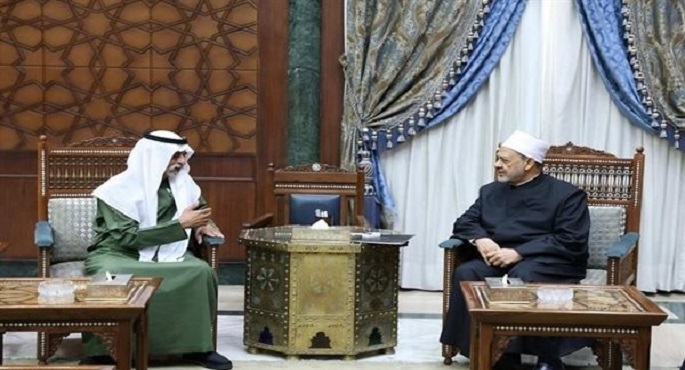 شيخ الأزهر يشيد بجهود وزارة التسامح الإماراتية في تعزيز ثقافة الإنسانية عالميا