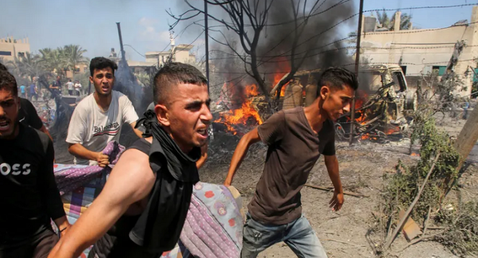 5 شهداء بينهم 4 أطفال في قصف للاحتلال على جباليا البلد شمال غزة