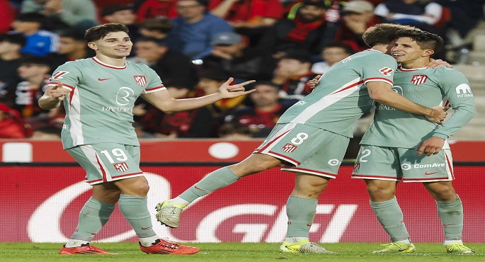 أتلتيكو مدريد يحقق فوزا صعبا علي ريال مايوركا بهدف نظيف في الدوري الاسباني