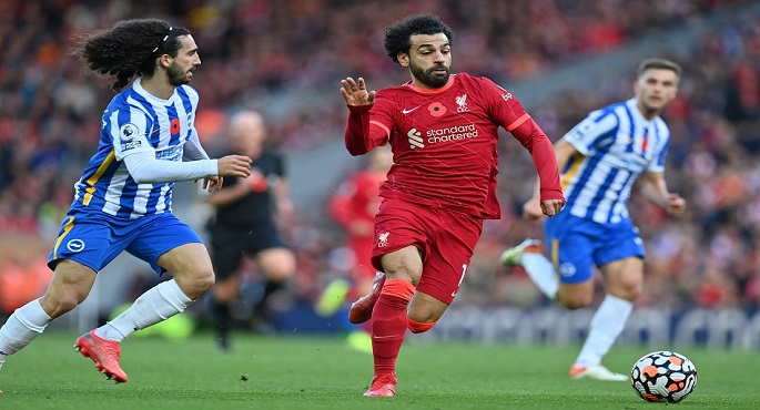ليفربول يسعى لاستعادة الانتصارات أمام برايتون في الدوري الإنجليزي
