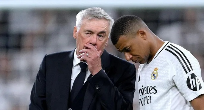 أنشيلوتي: علينا أن نستمر في دعم مبابي ليقدم أفضل نسخة لديه مع ريال مدريد