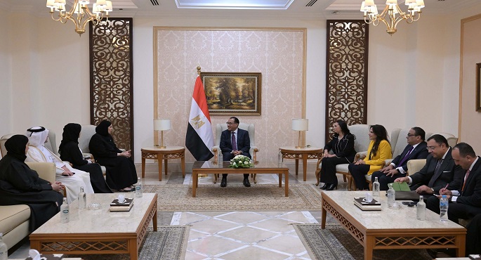 بالصور..”مدبولي” يبحث مع وزيرة التنمية الاجتماعية القطرية تعزيز التعاون