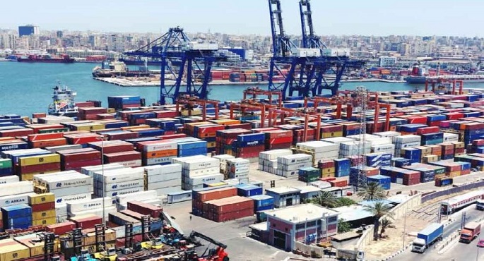 تدشين خط ملاحي بين ميناء الدخيلة البحرى ونوفوروسيسك وسان بطرسبرج الروسي