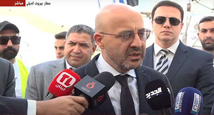 وزير البيئة اللبناني: نشكر الرئيس السيسي والشعب المصري على موقفهم السياسي الداعم لوقف إطلاق النار