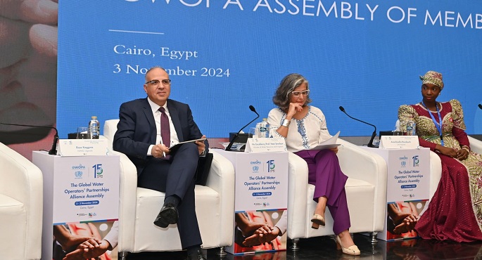 بالصور.. وزير الرى يشارك فى الملتقى الخامس عشر للتحالف العالمي لشراكات مشغلي المياه (UN GWOPA)
