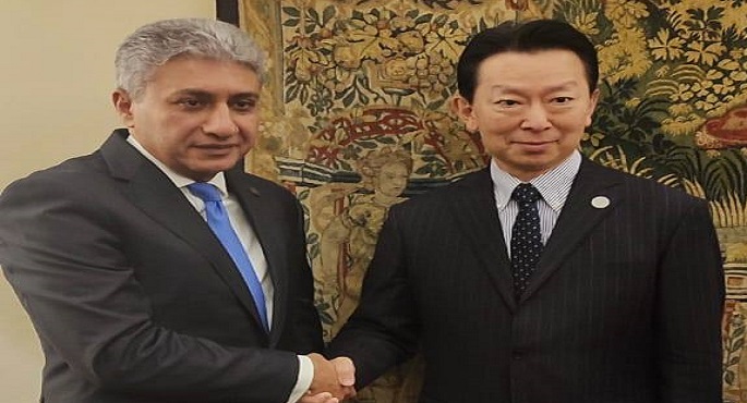 بالصور.. وزير السياحة يبحث مع مفوض وكالة السياحة اليابانية التعاون المشترك