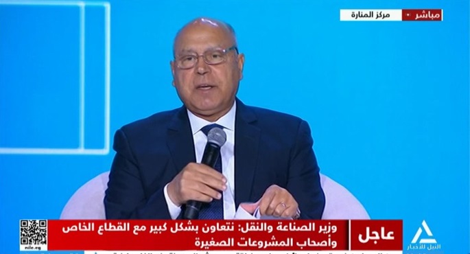 وزير الصناعة: الحكومة تسعى لتحويل مصر لمركز صناعي إقليمي
