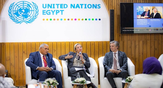 بالصور.. وزيرة البيئة: مصر قدمت من خلال تطبيق الحلول القائمة على الطبيعة نموذجا حقيقيا لربط مسار اتفاقيات ريو الثلاث