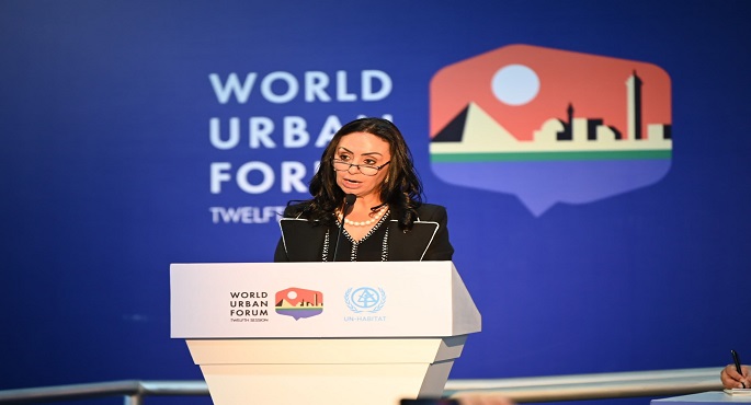 بالصور..وزيرة التضامن: نسعى جاهدين لتحقيق الأهداف الطموحة برؤية مصر 2030 والتنمية المستدامة والأجندة الحضرية