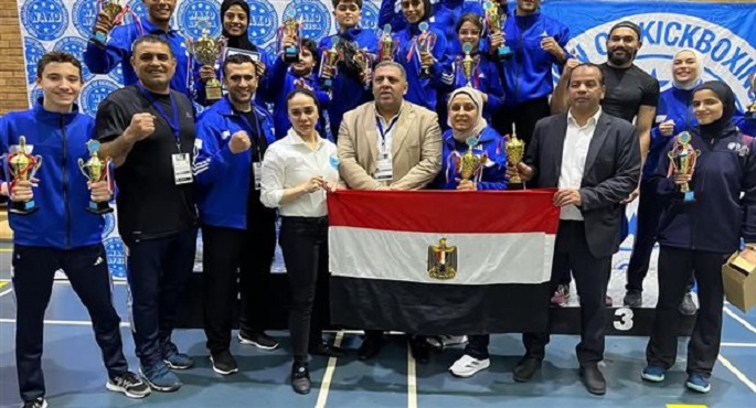 مصر تحصد 13 ميدالية فى بطولة أفريقيا للكيك بوكسينج بجنوب إفريقيا