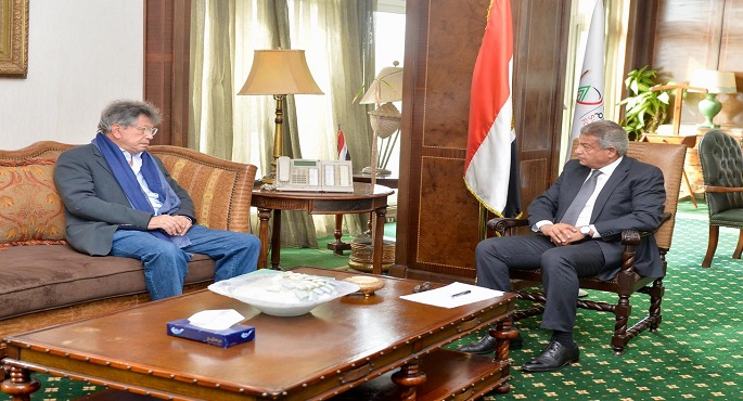 بالصور .. رئيسا الأعلى للإعلام والمتحدة للخدمات الإعلامية يناقشان سبل الارتقاء بالإعلام المصري