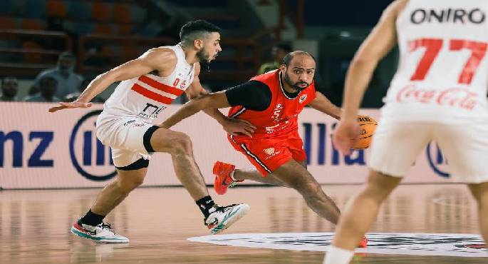 الزمالك يفوز على الأهلي في نصف نهائي دوري المرتبط لكرة السلة