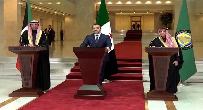 وفد “التعاون الخليجي” يدعو من دمشق لرفع العقوبات ودعم سوريا