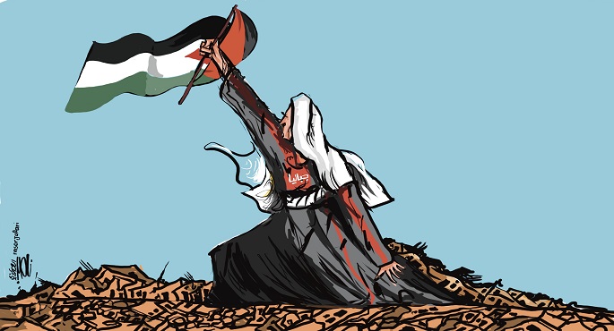 صمود جباليا في مواجهة العدوان