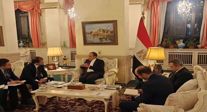 بالصور.. عبد العاطي يؤكد اعتزاز الجانب المصري بالشراكة الاستراتيجية الشاملة بين مصر والصين