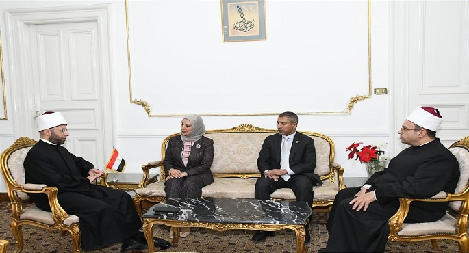 بالصور.. وزير الأوقاف خلال لقاء مع سفيرة مملكة البحرين: نمد أواصر التعاون مع جميع الدول العربية والإسلامية