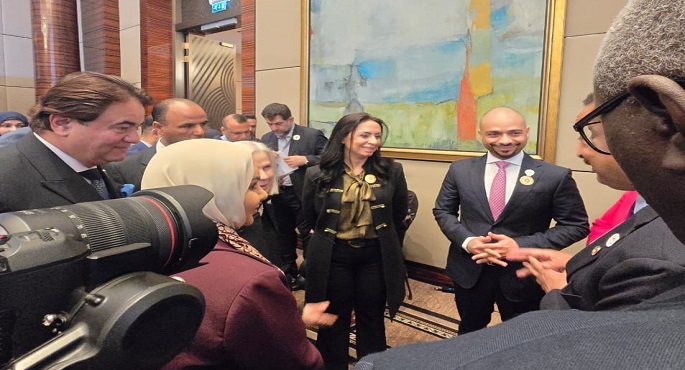 وزيرة التضامن تشارك في الجلسة الافتتاحية لأعمال الحدث رفيع المستوى حول “الأسر المنتجة وريادة الأعمال” بالبحرين