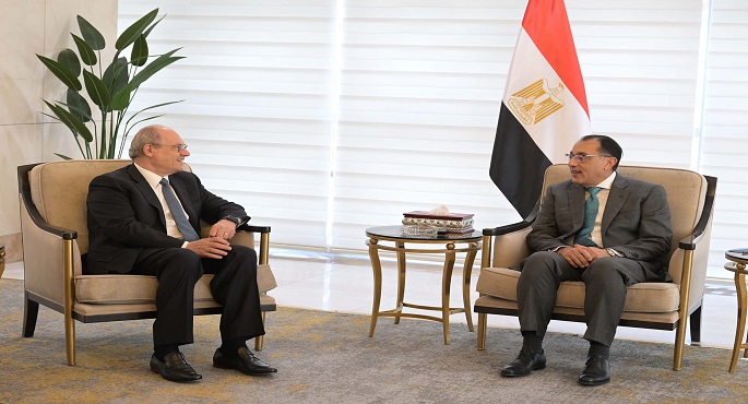 بالصور.. رئيس الوزراء يلتقي نائب رئيس الوزراء اللبناني ويؤكد دعم مصر الكامل للبنان خلال الفترة المُقبلة