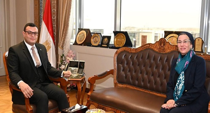 وزيرا الاسكان والبيئة يبحثان التعاون في ملف المخلفات وعددا من الملفات المشتركة