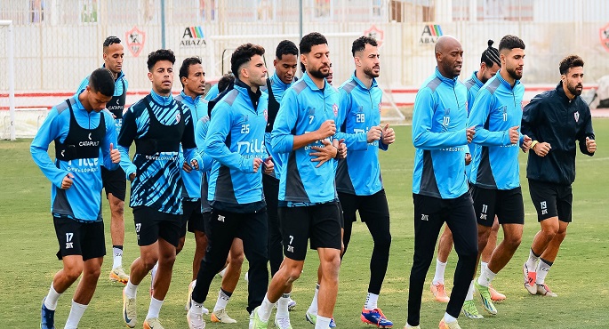 الزمالك يستأنف تدريباته استعداداً لمواجهة حرس الحدود بالدورى الخميس المقبل