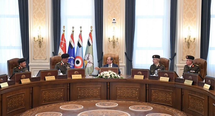 بالصور.. الرئيس السيسي يشهد اختبارات كشف الهيئة للطلبة المتقدمين للالتحاق بالأكاديمية العسكرية المصرية