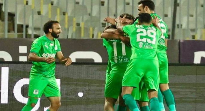 المصري البورسعيدي يتصدر الدوري الممتاز بفوزه على بيراميدز بهدف نظيف