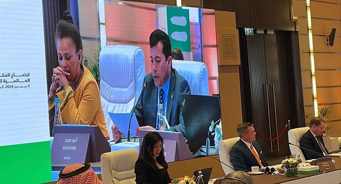 بالصور.. وزير الرياضة يشارك في اجتماعات المكتب التأسيسي للوكالة الدولية لمكافحة المنشطات