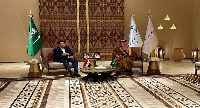 وزير الرياضة لنظيره السعودي: العلاقات المصرية ـ السعودية تمثل شراكة إستراتيجية