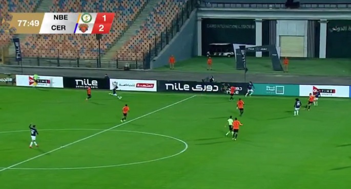 سيراميكا كليوباترا يهزم البنك الأهلي 2-1 بالدوري الممتاز