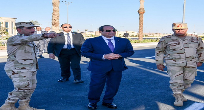 الرئيس السيسي يزور الأكاديمية العسكرية المصرية ونادي الفروسية بالعاصمة الإدارية الجديدة