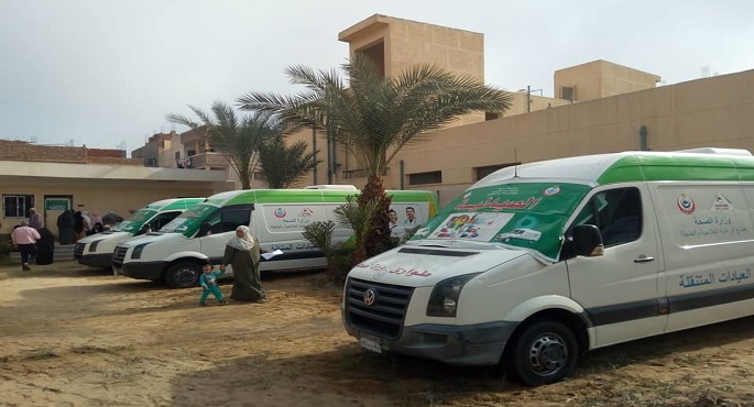 الصحة تطلق اليوم 5 قوافل طبية في المحافظات للكشف والعلاج مجانا