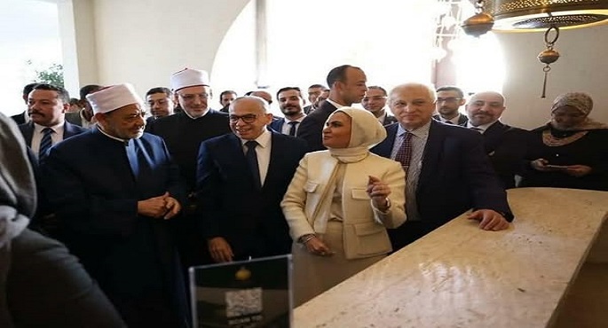بالصور.. شيخ الأزهر يتفقَّد المقر الرئيس لـبيت الزكاة والصدقات بحضوروزير الأوقاف