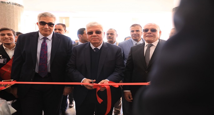 بالصور.. وزير التعليم العالي ورئيس جامعة سوهاج يفتتحان  عددًا من المشروعات الصحية