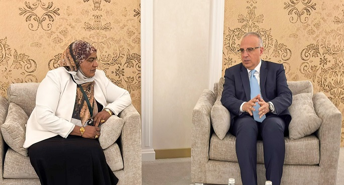 وزير الرى يلتقى أمين عام المجلس الأعلى للبيئة والموارد الطبيعية بجمهورية السودان ضمن فعاليات مؤتمر COP16 بالرياض