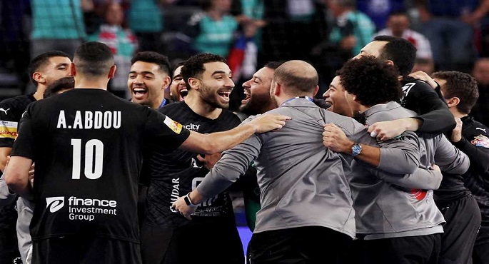 منتخب مصر يتأهل لربع نهائى كأس العالم لكرة اليد بفوزه على الرأس الأخضر 31ـ24