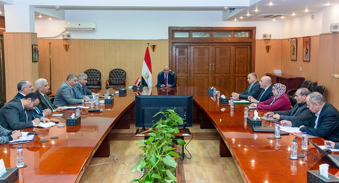 بالصور.. وزير الرى: متابعة مستمرة لأعمال وحدة تحصيل مستحقات الوزارة